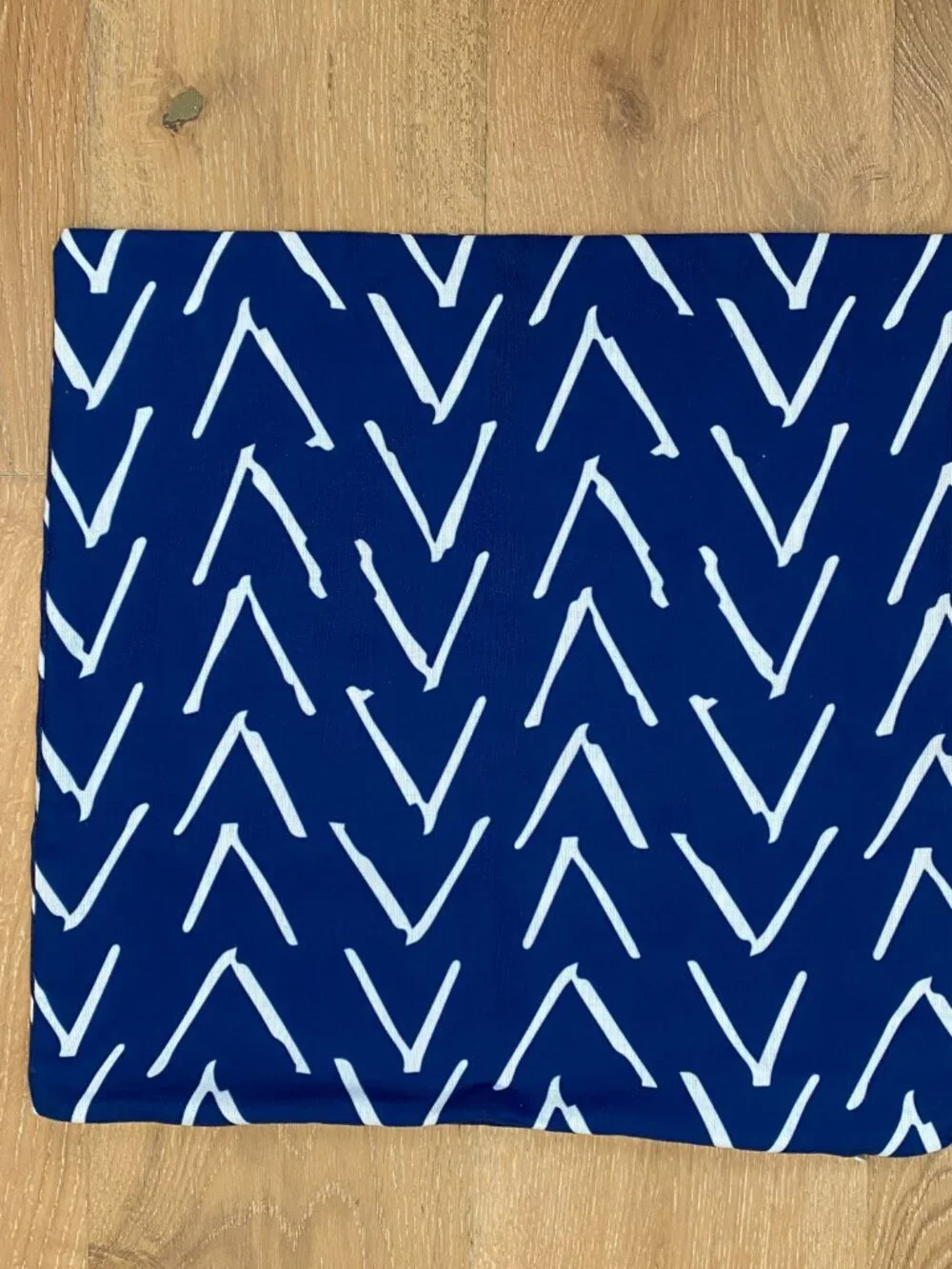 Navy Blue Outdoor Indoor Throw Pillow Cover 18x18